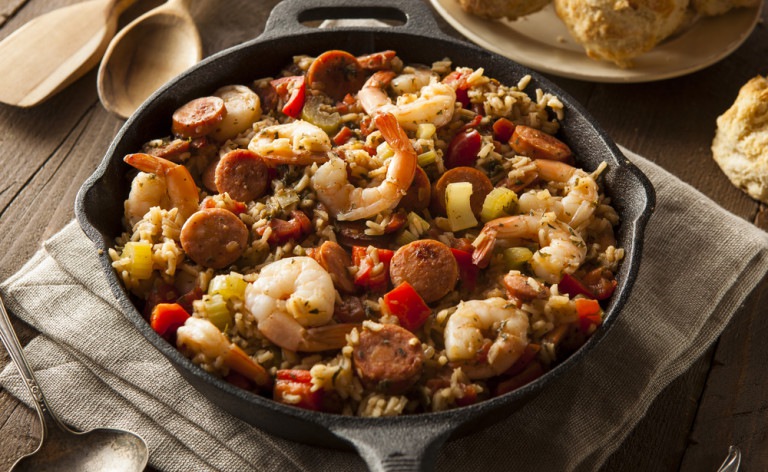 Arroz jambalaya